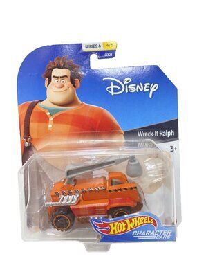 Hot Wheels Disney Series 6 Character Cars Wreck-It Ralph Collectible Toy